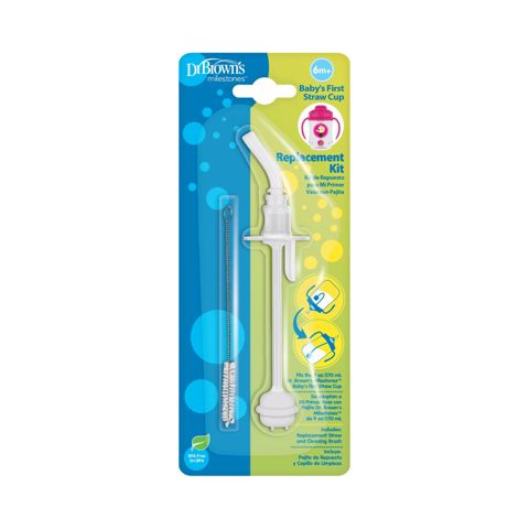 Temo fincan üçün borucuq Dr. Brown's Straw Cup Replacement Kit, 1 əd — Bakı