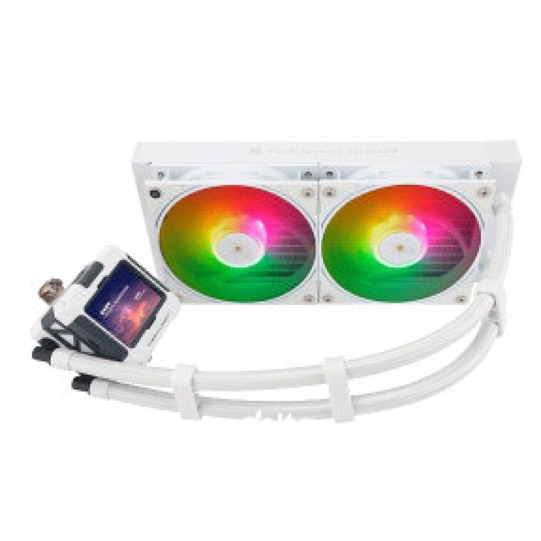 Prosessor üçün kuler Thermalright Frozen Warframe 240 White Argb — Keçidçilər və sabit disk qutular, Bakı (4)