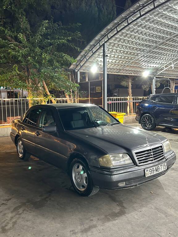 Mercedes C 180, 1.8 L, 1995 il, 250 000 km 99-MB-715 — Avtomobillər, Gəncə (3)