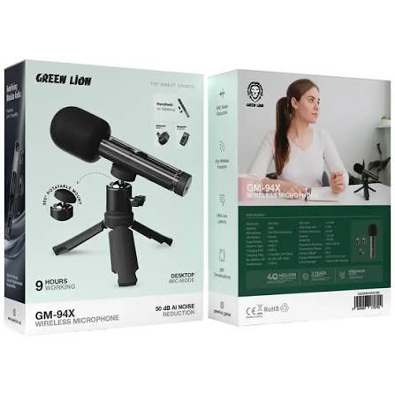 Green Lion GM-94X Wireless Microphone Black — Mikrafonlar, Bakı (4)