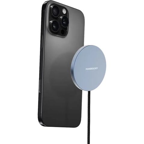 Powerology Elero Magnetic Wireless Charger Grey — Bakı