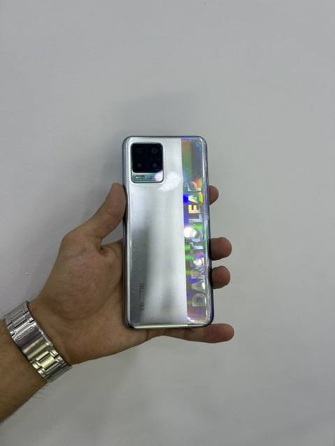 Realme 8, 128 GB, rəng - Gümüşü, Face ID — Gəncə