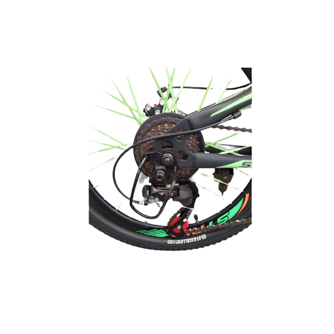 İkitəkərli uşaq velosipedi VeloStrim, 20", 8-13 yaş, yaşıl — Velosipedlər, Bakı (3)