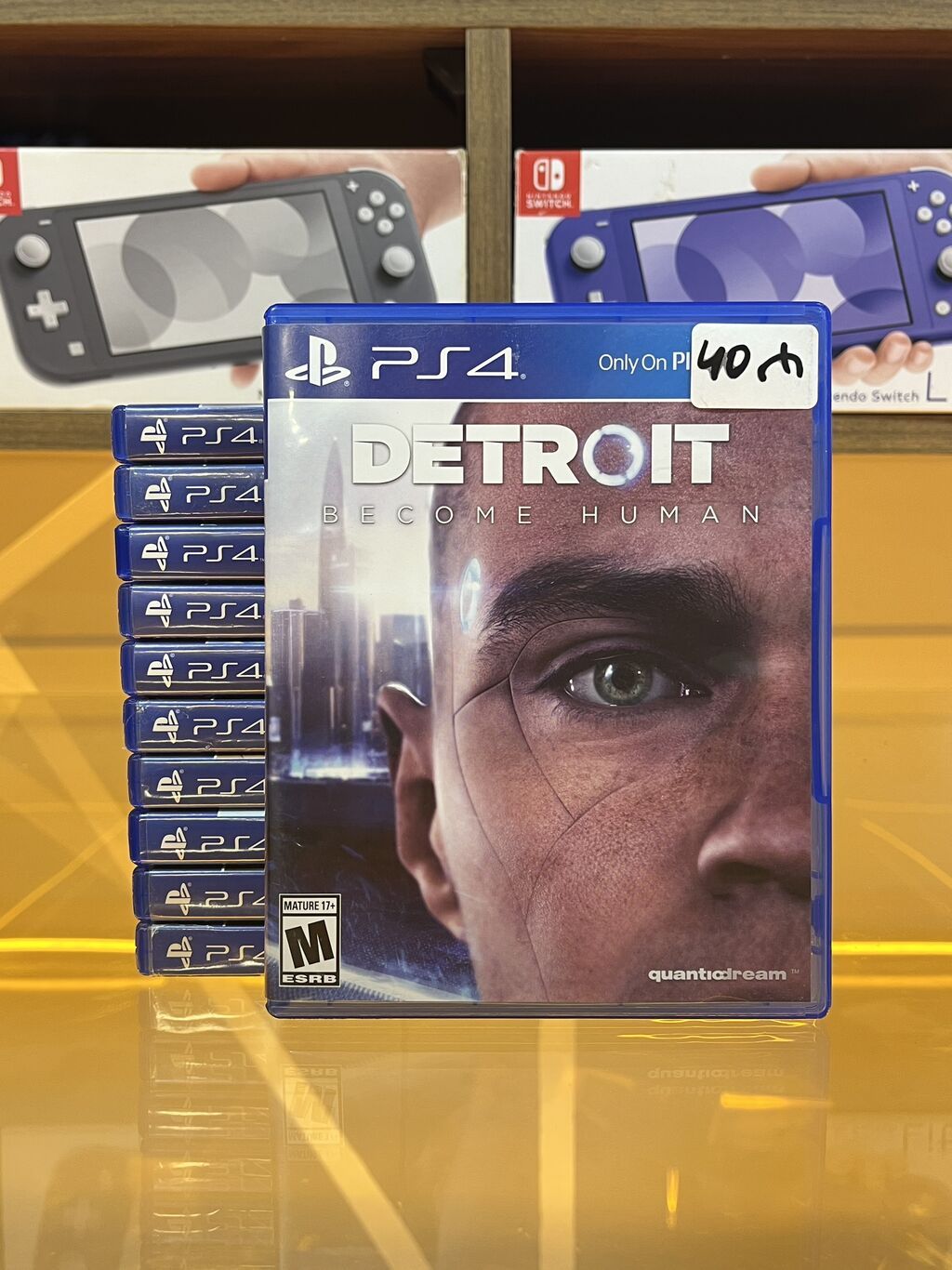 Detroit-PS4 diski Oyun diski tam işlək vəziyyətdədir, heç bir cızığı — Konsol oyunları, Bakı