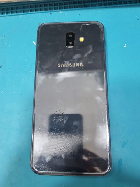 Samsung Galaxy J6 Plus, rəng - Qara, Barmaq izi — Bakı