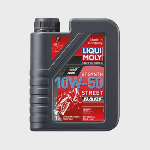 Motosiklet mühərrik yağı Liqui Moly Motorbike 4T Synth Street Race 10W-50 1L (LM1502) — Bakı