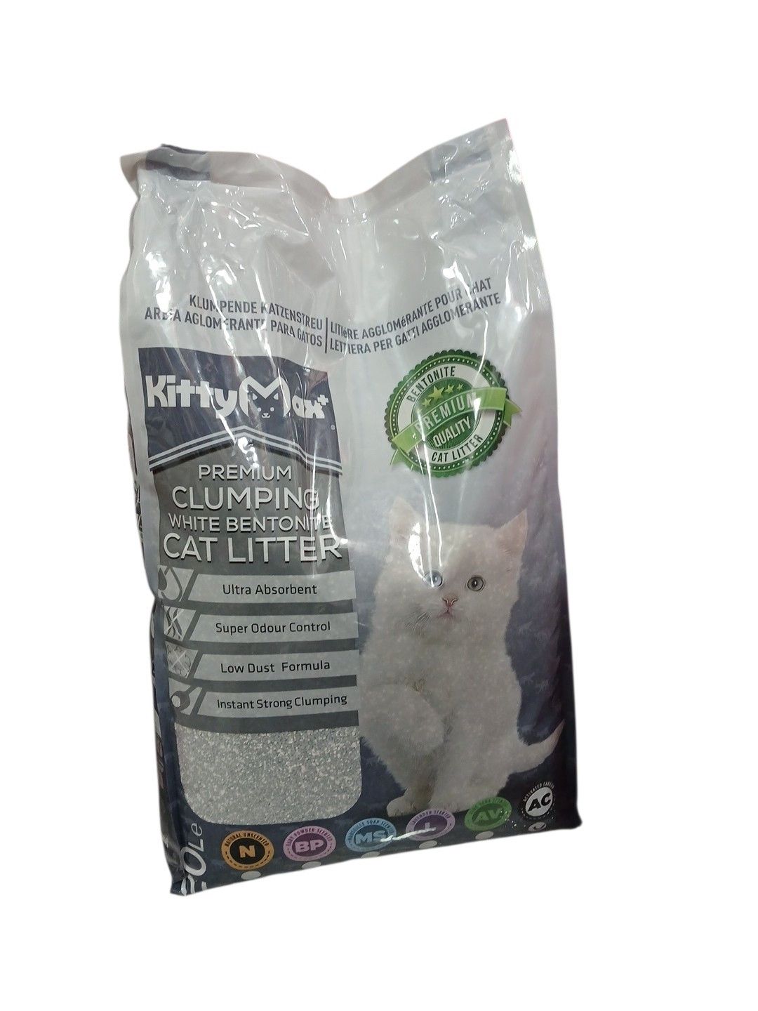 Doldurucu KittyMax, 20 litr, topalanan, pişiklər üçün, 20 kq, lavanda — Mallar, Bakı