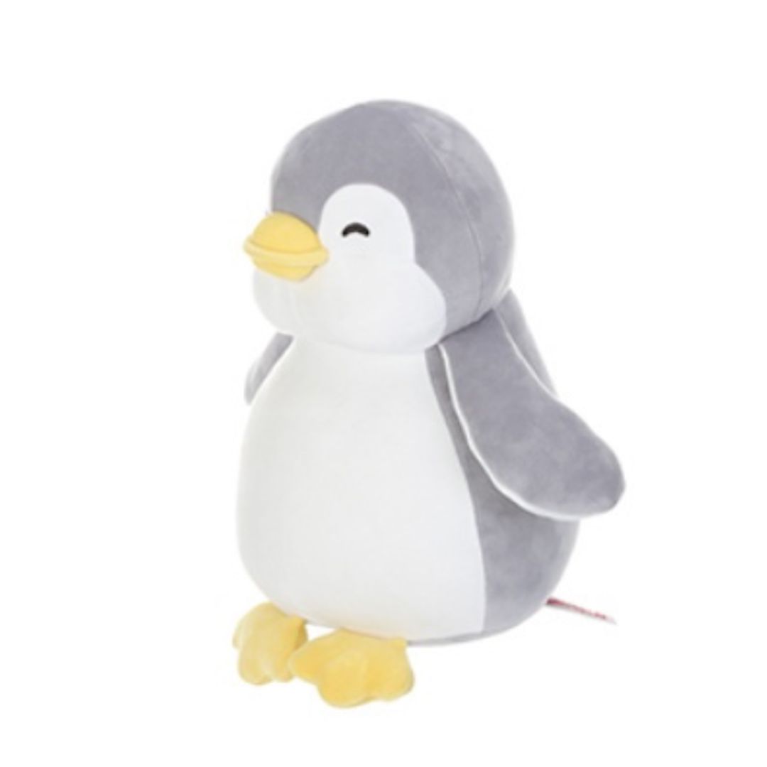 Plüş balaca pinqvin Miniso, boz, polyester, 28 sm, 0+ yaş — Yumşaq oyuncaqlar, Bakı (2)