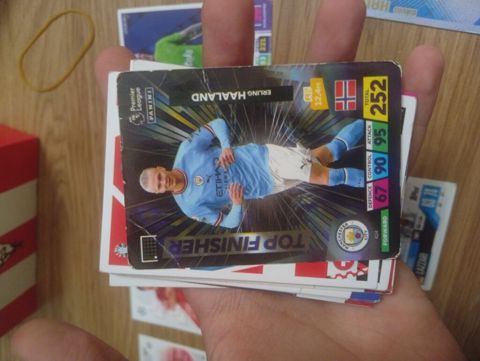 Panini Premier League futbol kartları – Erling Haaland “Top Finisher” — Sumqayıt
