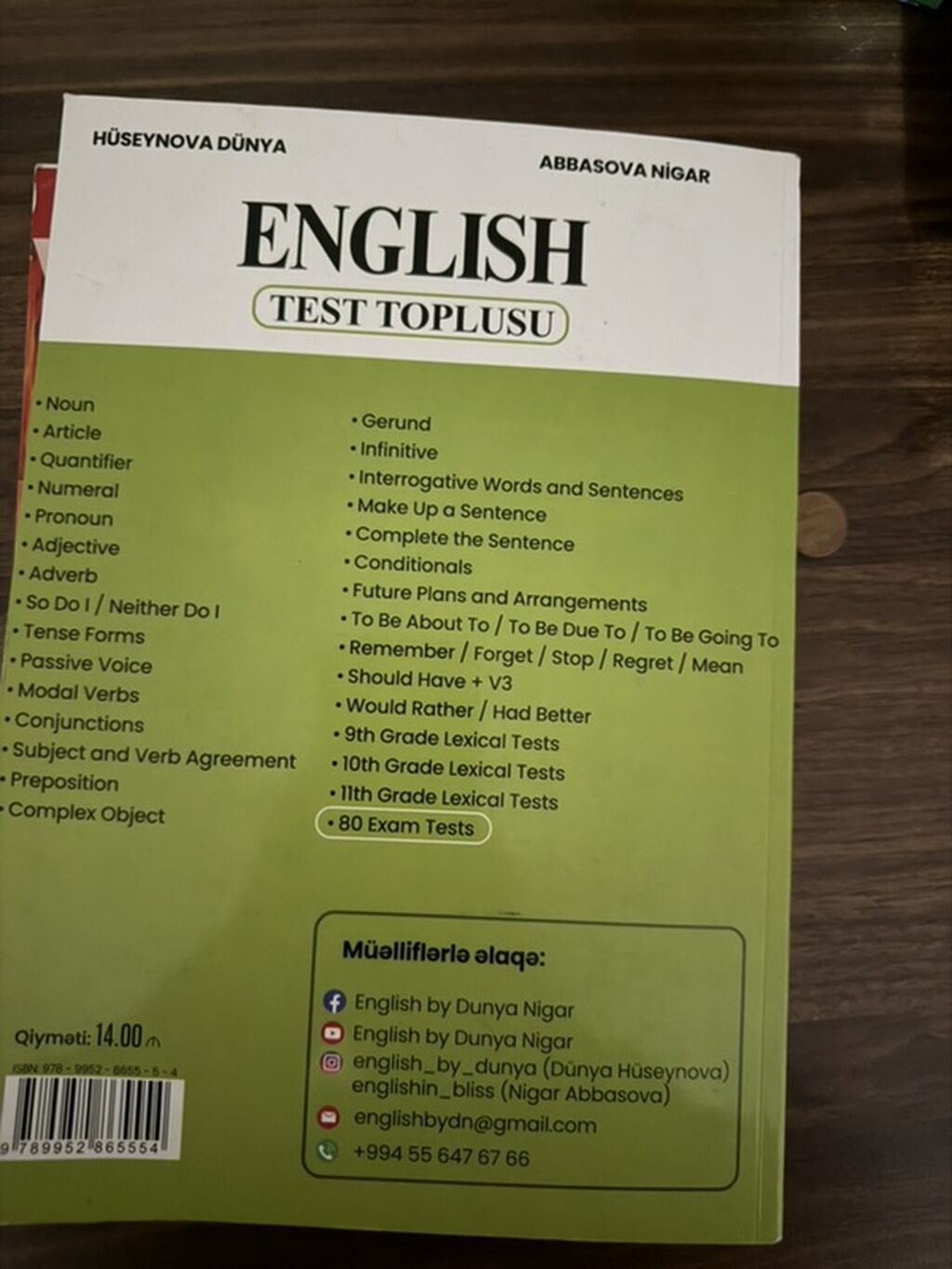 2 si birlikdə: 10 azn + 10 azn Məhsul: 10–11 English — Kitablar, Bakı (3)