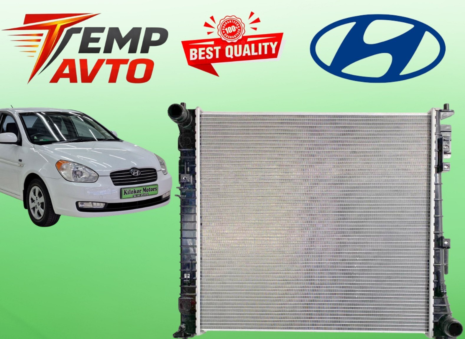 Su radiatoru Hyundai Accent 2006-2011 — Bakı