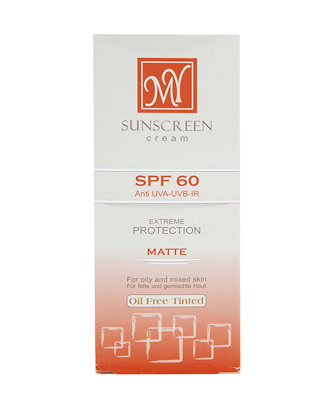 Günəşdən qoruyucu krem MY Sunscreen Matte Oil Free Tinted SPF60 yağlı və qarışıq dəri üçün, yağsız, rəngli, 50 ml — Mallar, Bakı (3)
