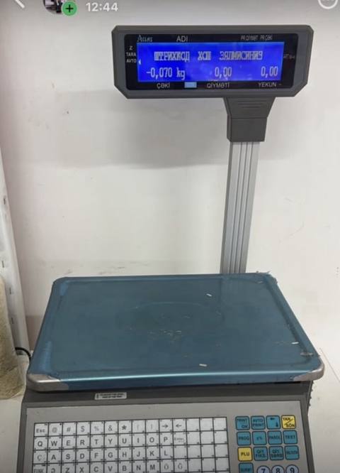 Aclas elektron tərəzi-printer (etiket çaplı) - Mağaza və marketlər — Bakı