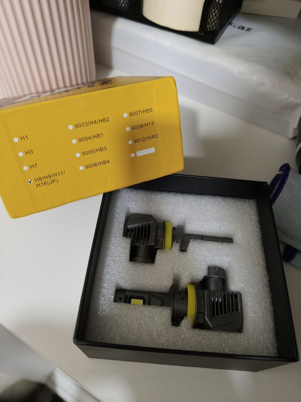 Auxıto H8/H9/H11/H16 (jp) LED lampa. Tip: H8 / H9 / H11 / H16 (jp) — Avtomobil işığı, Bakı (2)