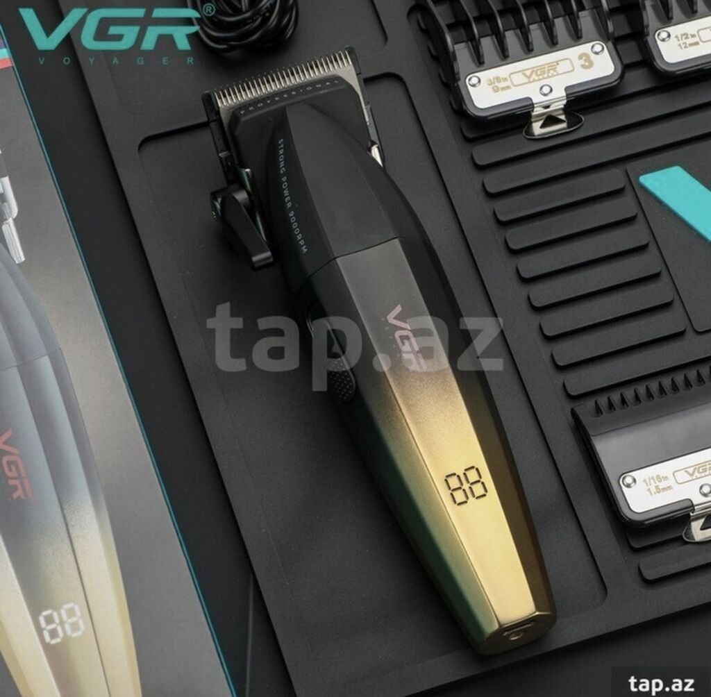 VGR Voyager peşəkar saç kəsən maşın - Güclü motor: 9000 RPM “Strong — Saç kəsmə maşınları, Bakı