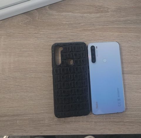 Redmi Note 8, 64 GB, rəng - Mavi, Sensor, Barmaq izi, İki sim kartlı — Bakı