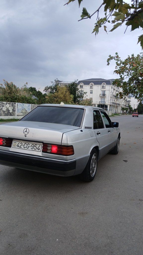 Mercedes 190, 2.0 L, 1991 il, 856 320 km 42-CG-954 — Avtomobillər, Astara (2)