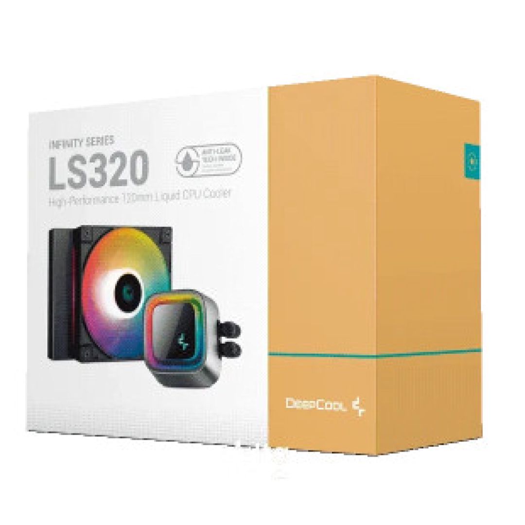 Maye soyutma sistemi Deepcool LS320 R-LS320-BKAMMT-G-1 120mm — Keçidçilər və sabit disk qutular, Bakı (4)