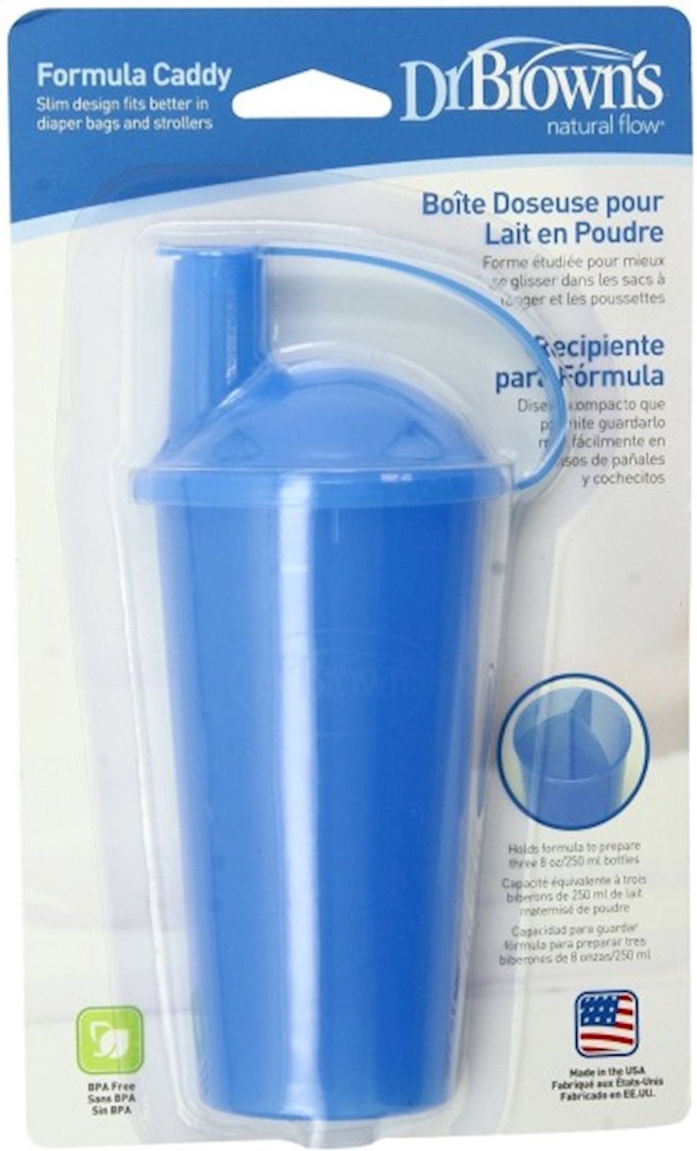Smes saxlama qabı Dr. Brown's, 250ml, mavi — Mallar, Bakı (3)