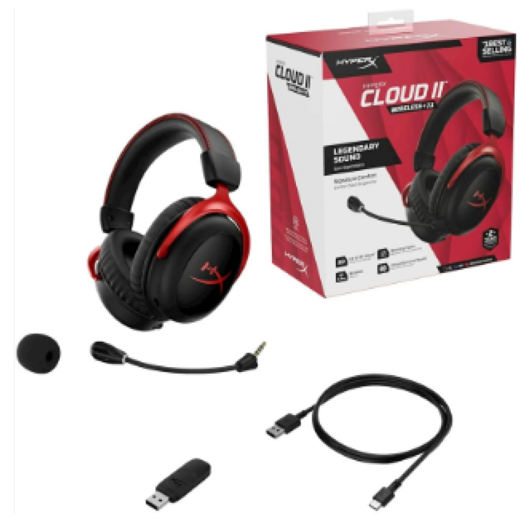 Qulaqlıq-qarnitur HyperX Cloud II Wireless (4P5K4AA) — Telefonlar və qadjetlər, Bakı (4)