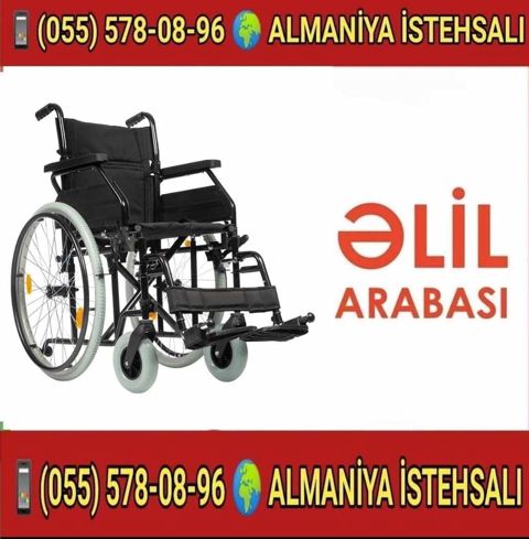 Almaniya istehsalı əlil arabası - Manual idarəetmə: arxa böyük — Bakı
