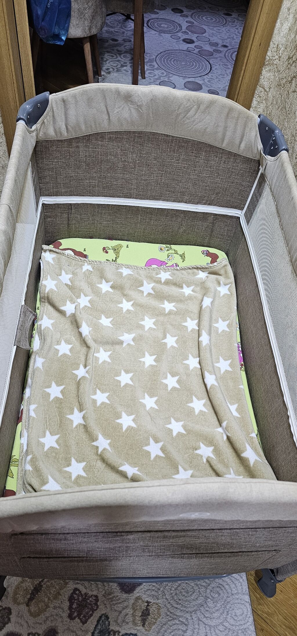 Uşaq çarpayısı/oyun otağı – Cool Baby - Tip: köçürülə bilən uşaq — Bəşikləri, Saray (2)
