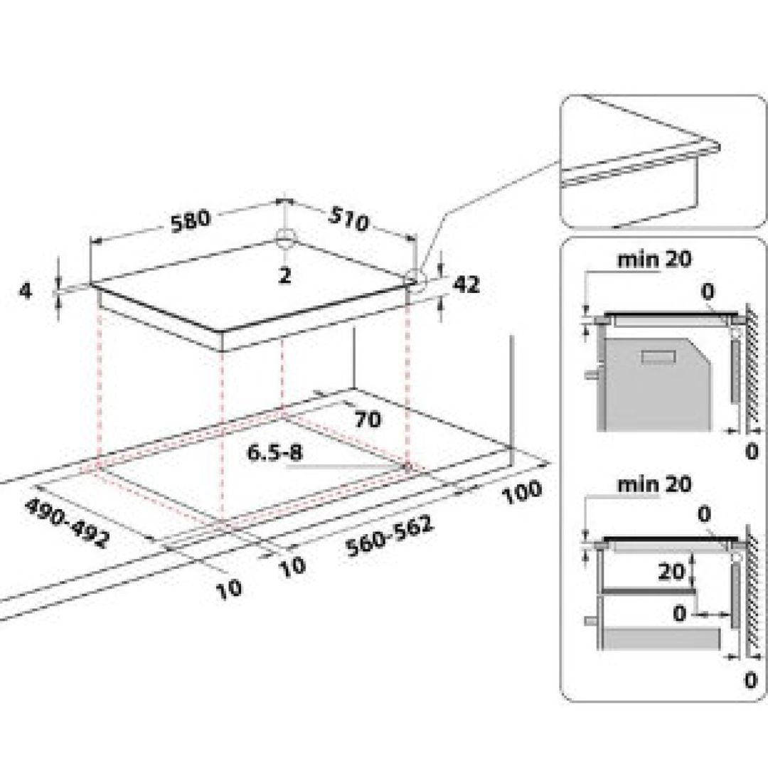 Bişirmə paneli Whirlpool AKT8190/BA — Ev texnikası, Bakı (3)