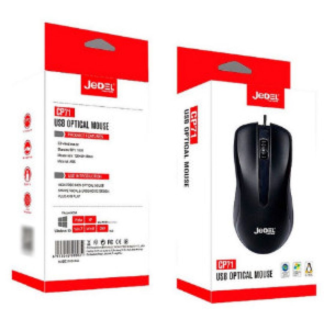 Siçan Jedel CP71 USB — Klaviaturalar və siçanlar, Bakı (3)