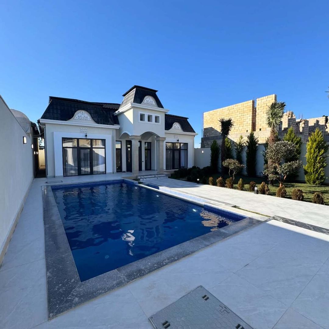 Satılır 5 otaqlı həyət evi/bağ evi 240 m² — Ev, villa, Bakı (2)