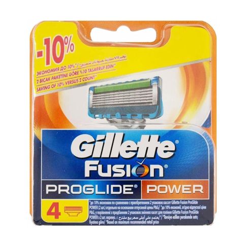 Dəyişdirilə bilən kassetlər Gillette Fusion5 ProGlide Power 4 ədəd — Bakı
