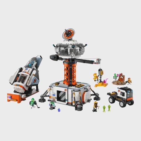 Konstruktor Lego City Space base and launch pad for a rocket 5702017587318 (60434) — Bakı