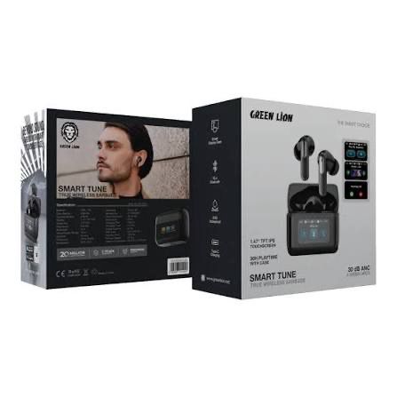 Green Lion Smart Tune True Wireless Earbuds ANC - Black — Simli qulaqlıqlar, Bakı (4)