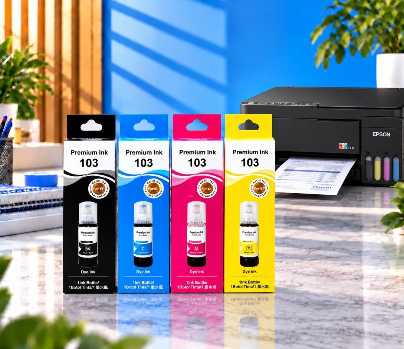 Printer boyası Epson 103 — 6 ₼ · Bakı · İstehlak malları və aksesuarlar Printer boyası Epson 103 — Bakı