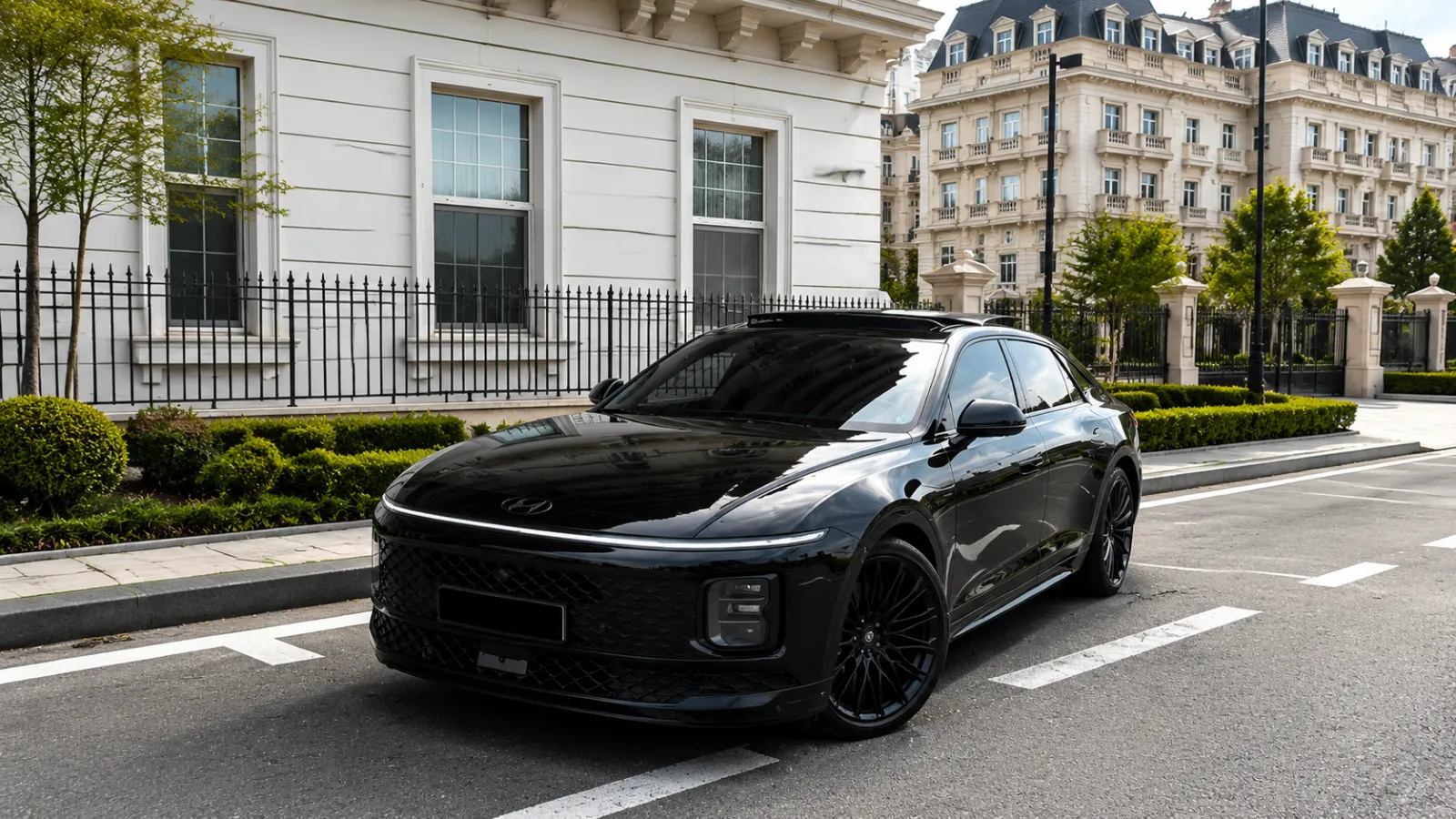 Hyundai Grandeur Caligraphy Black Edition 2025 — gündəlik icarə — Bakı