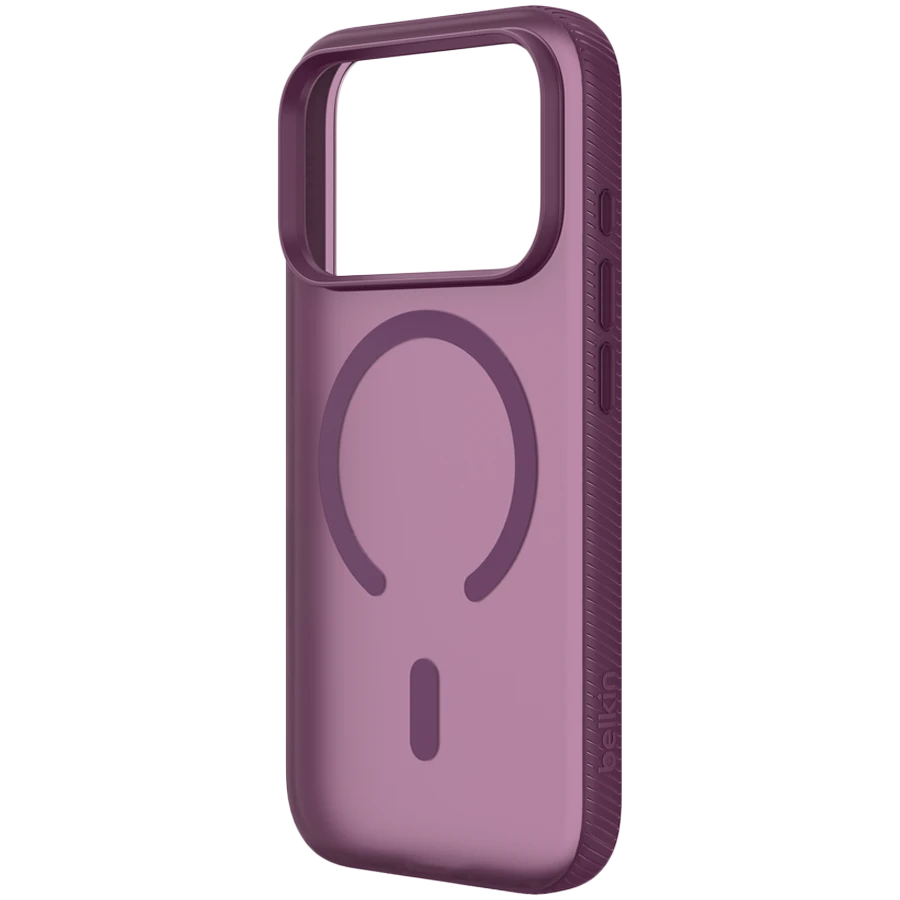 Qoruyucu örtük Belkın Grip Series MagSafe ilə iPhone 18 Pro Max üçün, Burgundy — Şarj cihazları, Bakı (2)