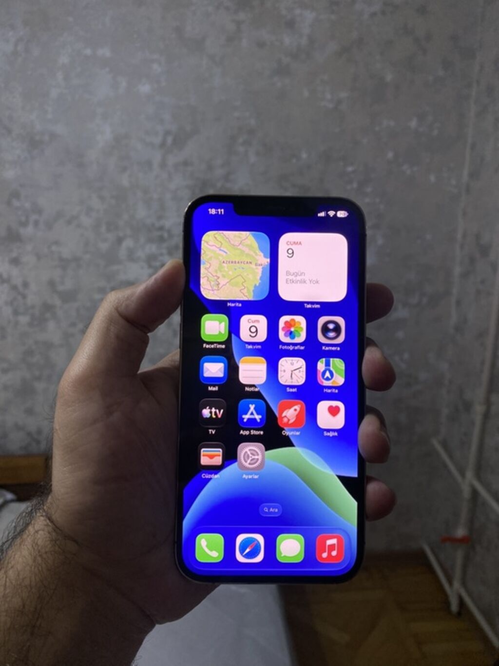 IPhone 12 Pro Max, 256 GB, Qızılı, Face ID — Apple iPhone, Bakı (2)