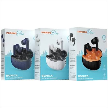 Porodo Blue Sonica TWS Blue — Simli qulaqlıqlar, Bakı (2)