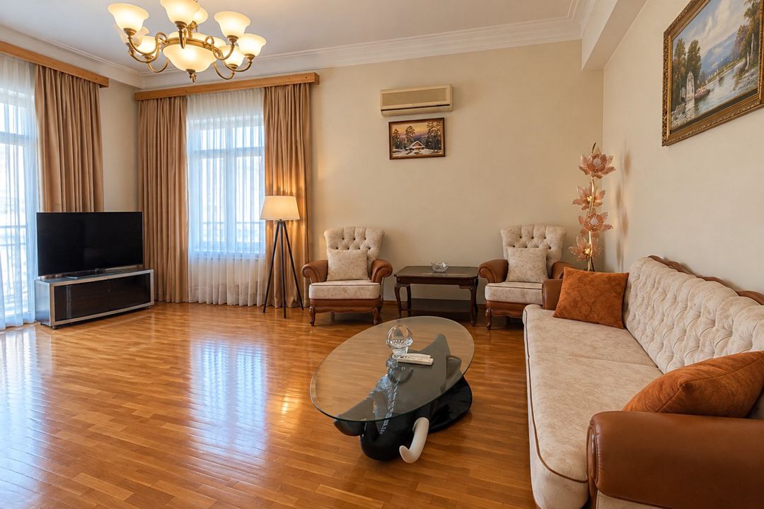 İcarəyə verilir 3 otaqlı yeni tikili 120 m² — Mənzil, Bakı (2)