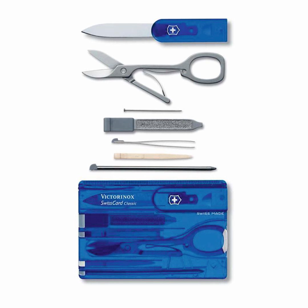 Multitul Victorinoux Swiss Card Classic Blue — Mallar, Bakı (2)
