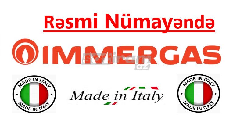 Kombi İmmergas Mini Eolo 24 kw — Ev texnikası, Bakı (8)