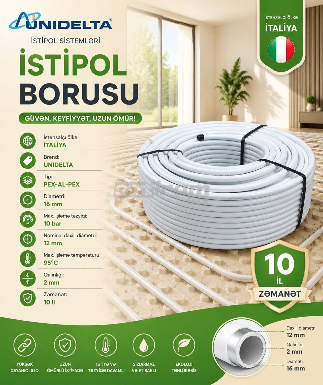 İstipol boruları — Təmir və inşaat, Bakı (6)