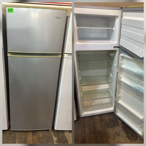 Midea iki qapılı soyuducu - Rəng: gümüşü (inox tərzi) - Üst kamera — 450 ₼ · Digah · Soyuducular Midea iki qapılı soyuducu - Rəng: gümüşü (inox tərzi) - Üst kamera — Digah