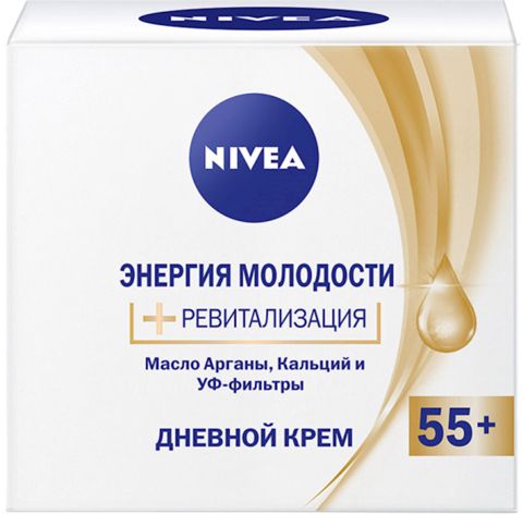 Yaşlanma Əleyhinə Krem Nivea "Gənclik enerjisi" 55+ gündüz, 50 ml — 14.44 ₼ · Bakı · Mallar Yaşlanma Əleyhinə Krem Nivea "Gənclik enerjisi" 55+ gündüz, 50 ml — Bakı