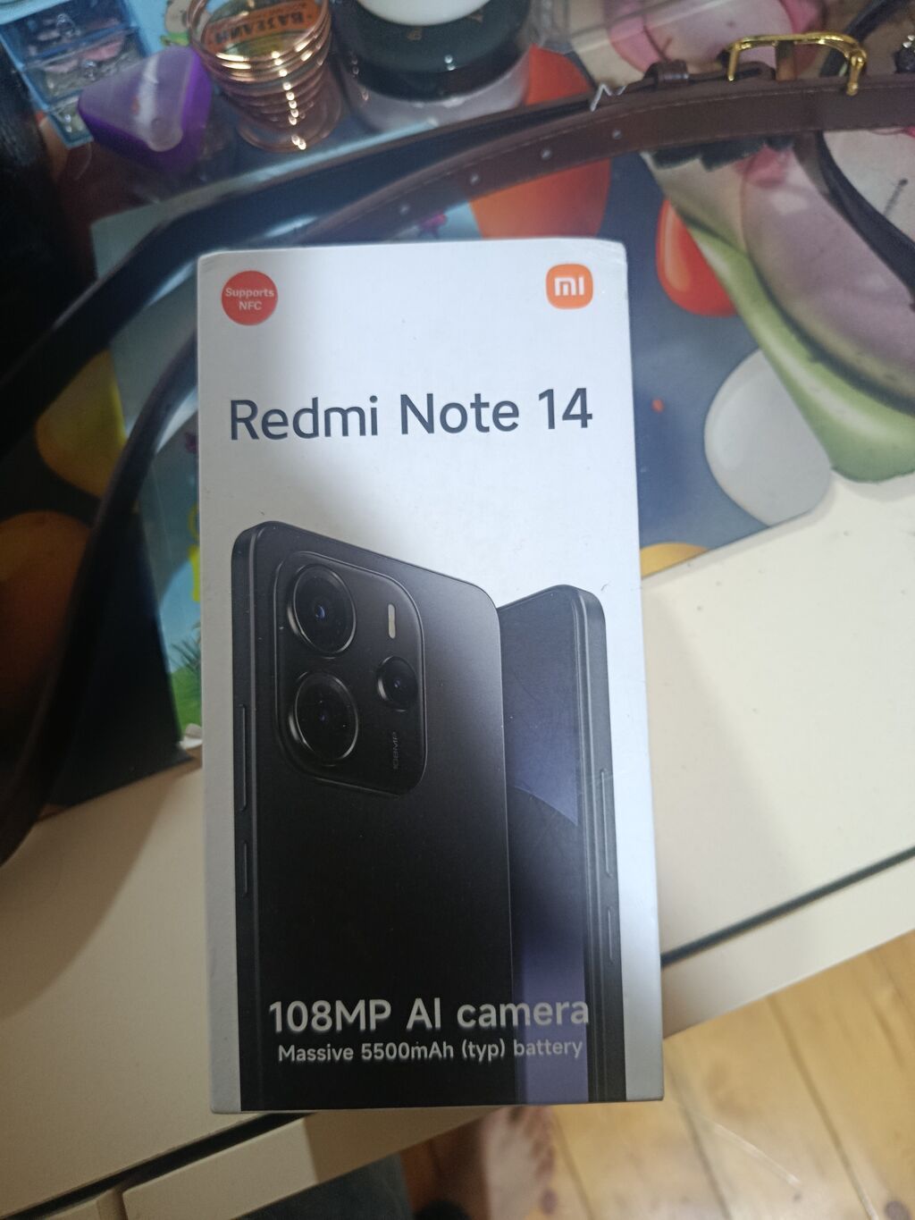 Redmi Note 14, 256 GB, rəng - Qara, Barmaq izi — Xiaomi, Bakı (8)