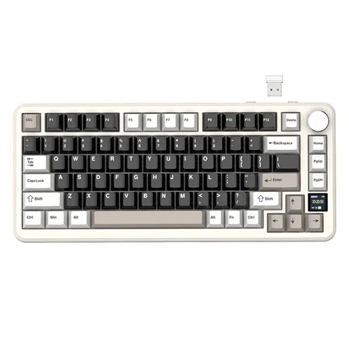 Attack Shark X85 Pro Cheese White Gaming Keyboard — 169 ₼ · Bakı · Klaviaturalar və siçanlar Attack Shark X85 Pro Cheese White Gaming Keyboard — Bakı
