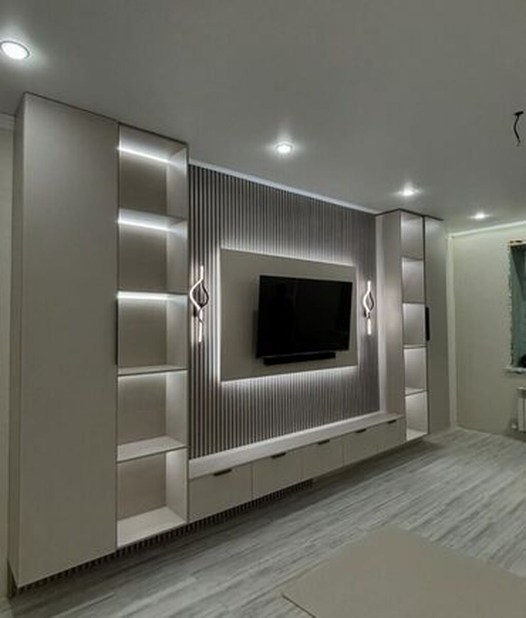 Siyirməli, Polkalı, MDF — Televizor altlıqları və standlar, Bakı (6)