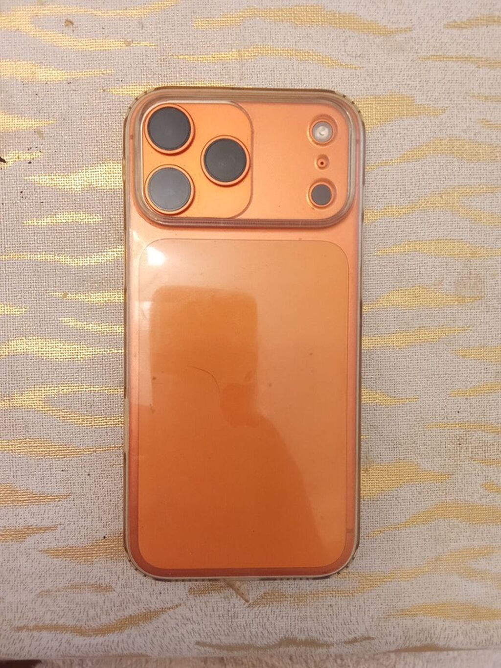 IPhone 17 Pro Max, 256 GB, Narıncı, Zəmanət, Simsiz şarj, Face ID — Apple iPhone, Bakı (3)