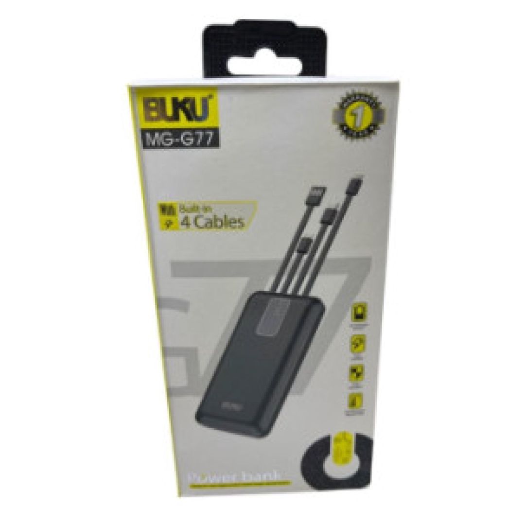 Xarici akkumulyator Buku MG-G77 20000mAh — Telefonlar və qadjetlər, Bakı (2)
