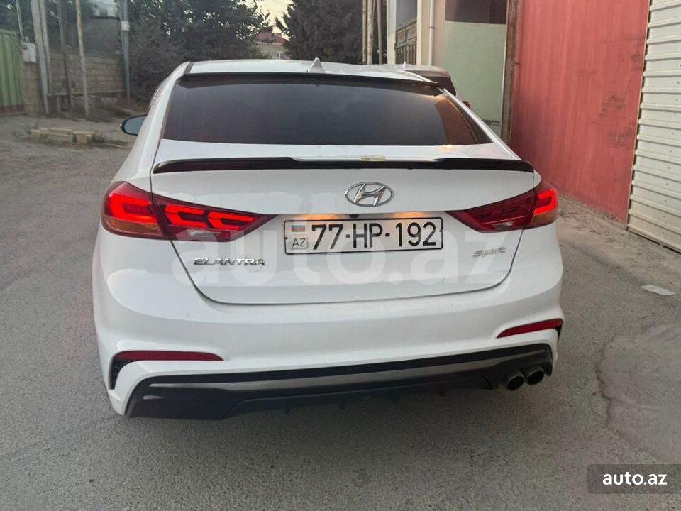 Hyundai Elantra, 2017 — Avtomobillər, Bakı (3)
