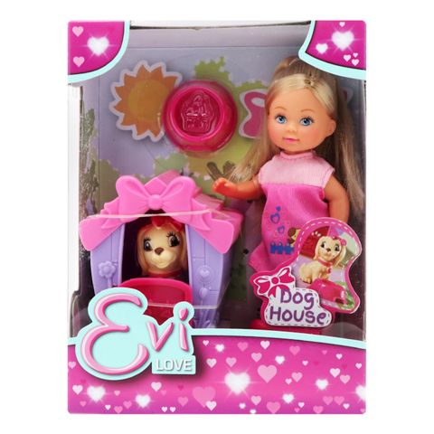 Oyun dəsti Simba Evi Love Dog House, Evcikdə küçük ilə kukla, plastik — Bakı
